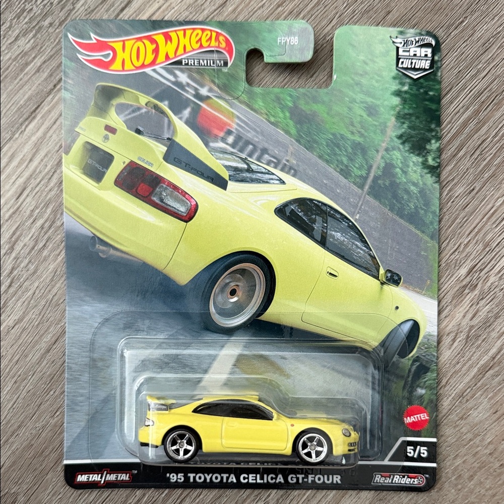 Hot Wheels Premium 95 Toyota Celica
